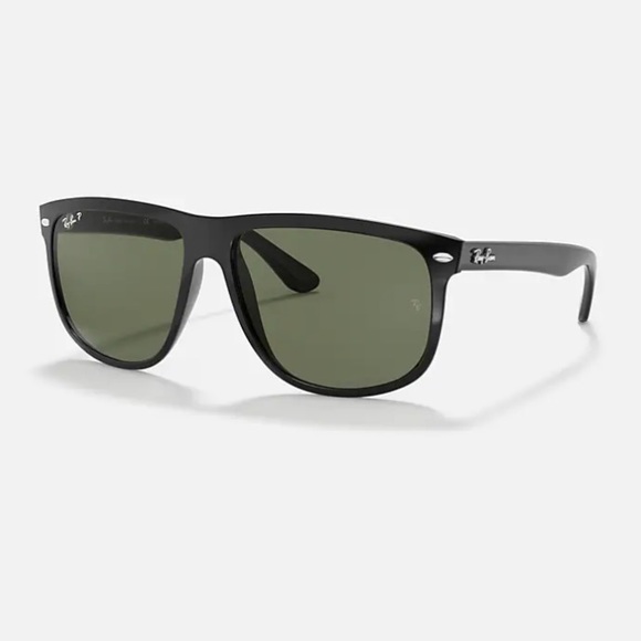Rayban RB4147 polarized green solid color with black frames - Picture 2 of 13